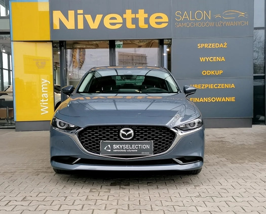 Mazda 3 cena 117900 przebieg: 25650, rok produkcji 2022 z Warszawa małe 277